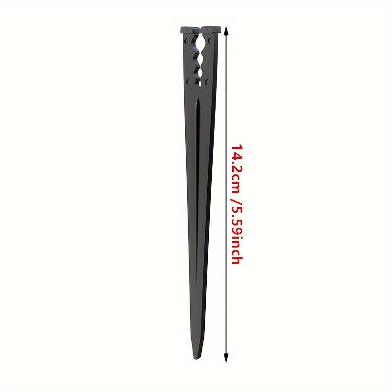 50pcs/100pcs 1/4 Inch Hose Holder For Gardening Irrigation Drip Head Installation Fixed Holder Drip Irrigation Fitting