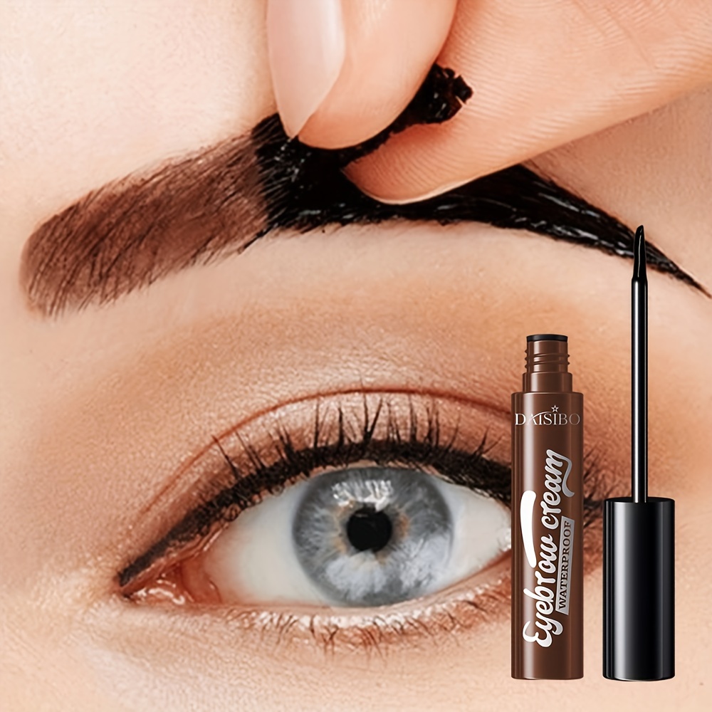 3 color brow tint tearable brow   long lasting and non smudging waterproof sweatproof easy to color