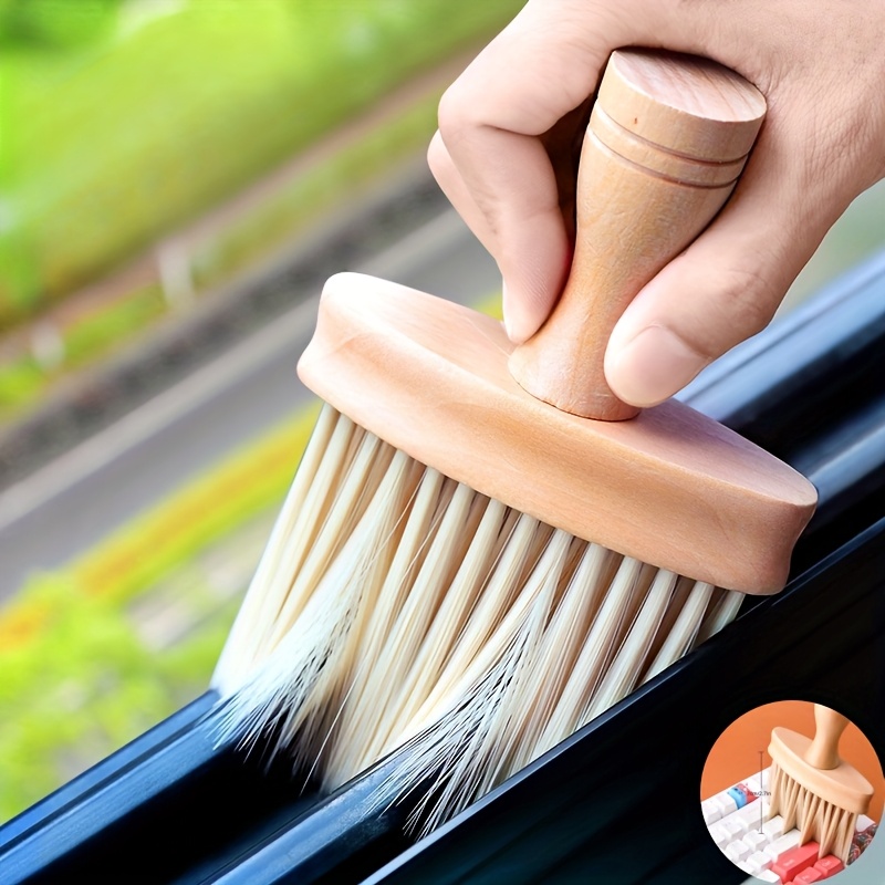 

Soft Dust Brush, Plastic Material, Ideal For Car Air Conditioning Outlet And Interior Cleaning Tools