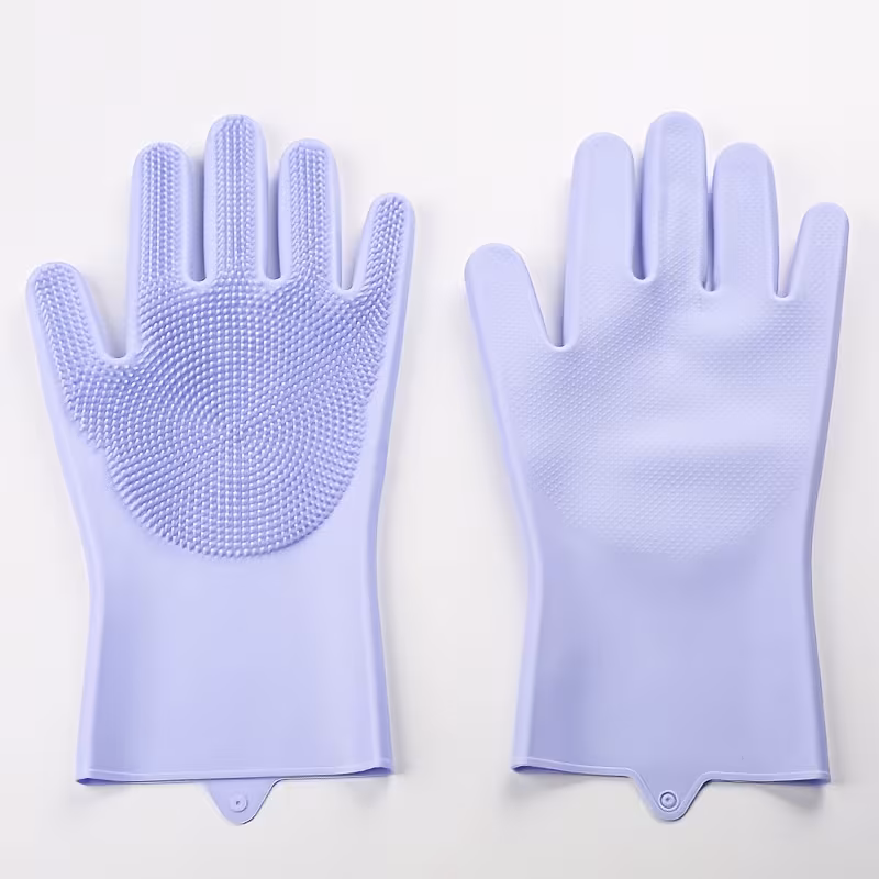 silicone dishwashing gloves durable kitchen gloves for women suitable for bedroom and kitchen use Product details 5