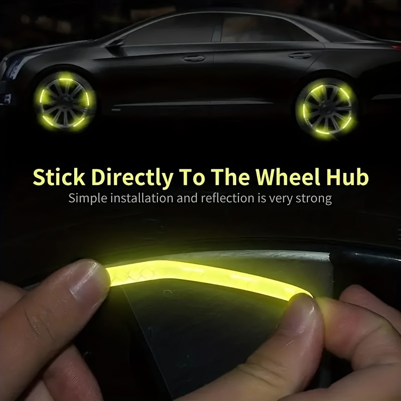 20pcs Wheel Enhance Visibility and Safety at Night