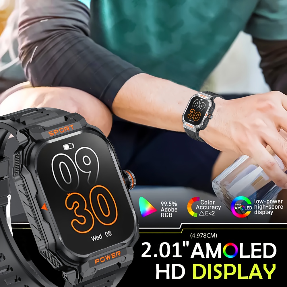 Latest Men's Smartwatch with 2-In-1 Wireless Headset