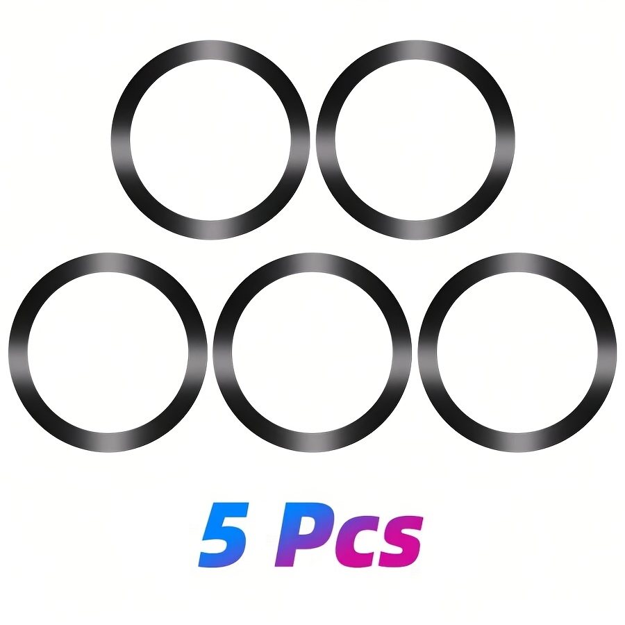 Phone Case: 5pcs Adhesive Metal Magnetic - Universal For