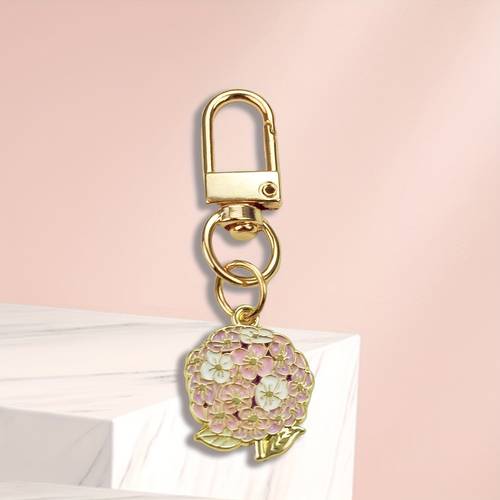 a beautiful and exquisite floral ball costume ornament a easy and stylish mini keychain everyday wear to showcase a spirit an ideal surprise gift for a