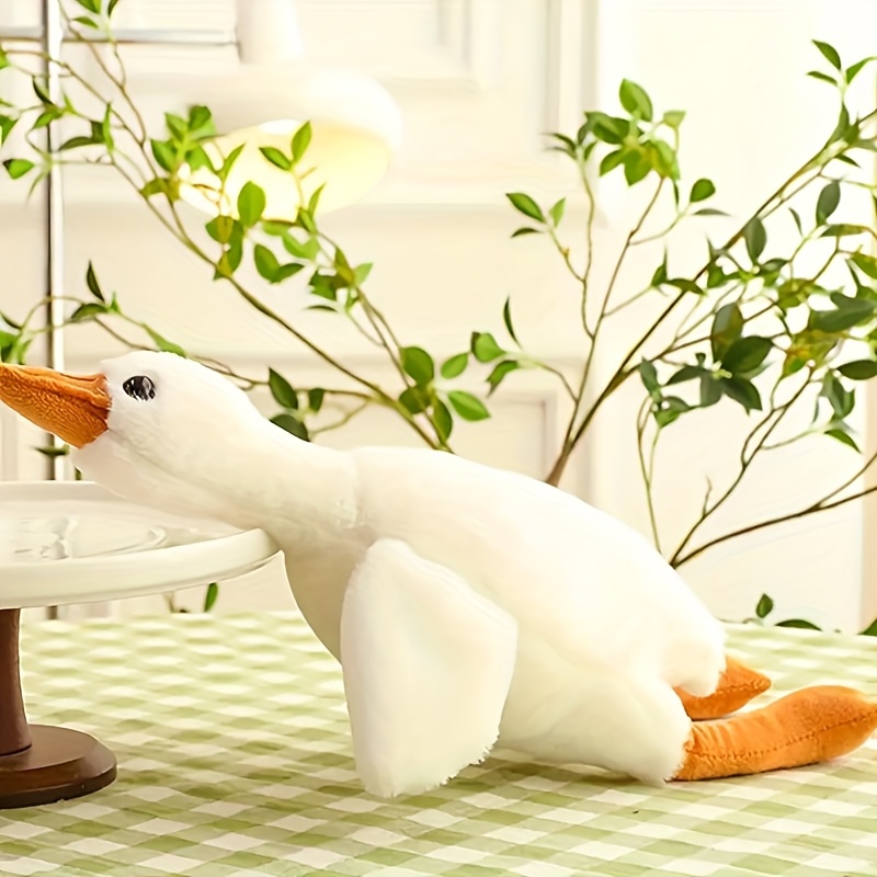 

Cuddly Goose Plush Pillow - Sofa, Car & Office Decor | Ideal Gift For Birthdays, Holidays &