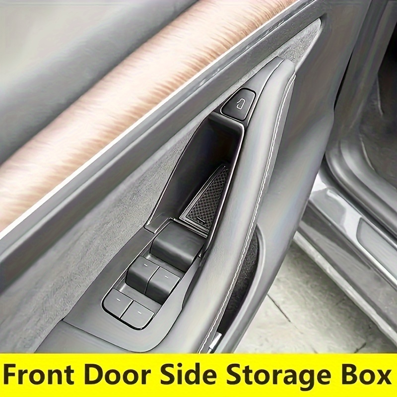 

For Tesla Model Y/3(2019-2023) Car Door Handle Storage Box Modely Handle Storage Storage Box Decoration 1 Pair