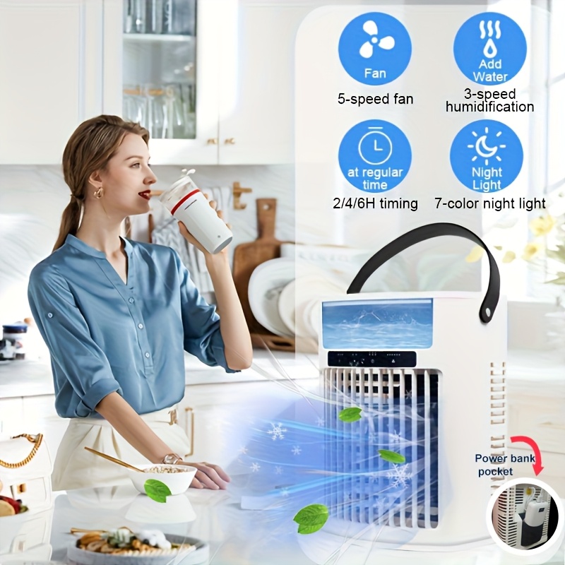 Evaporative Air Fast Cooling Air Cooler Usb Portable Air