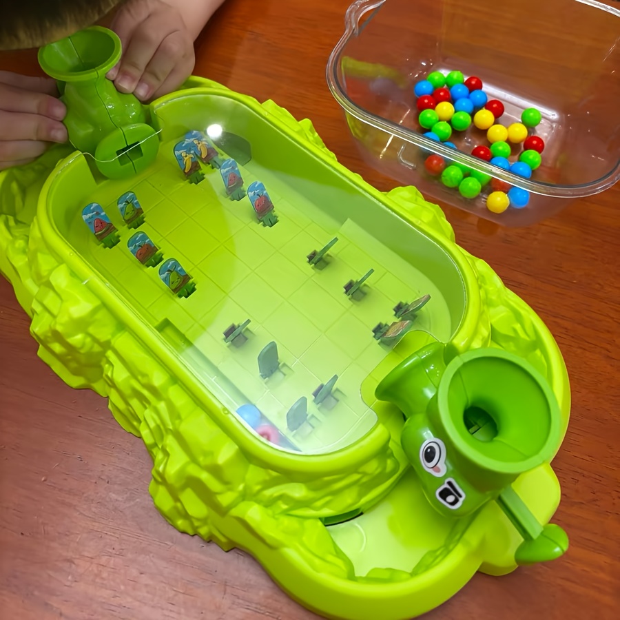 Gezinsfruit en Groente Sticker Gevechtsspel, Dubbelspeler Competitie Uitdaging, Hand-Oog Coördinatie Educatief Speelgoed & Familie Competitiespel voor 3+ Jaar, Bordspellen, Spel, Familiebordspellen, Sociale Spellen