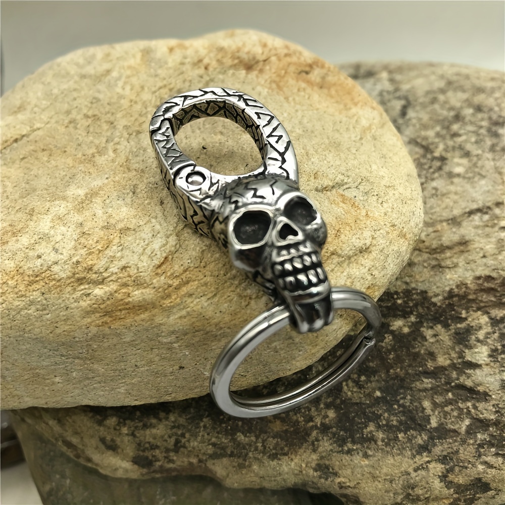 Stainless Steel Keychain Car Key Chain Accessory Creative Car Key Chain