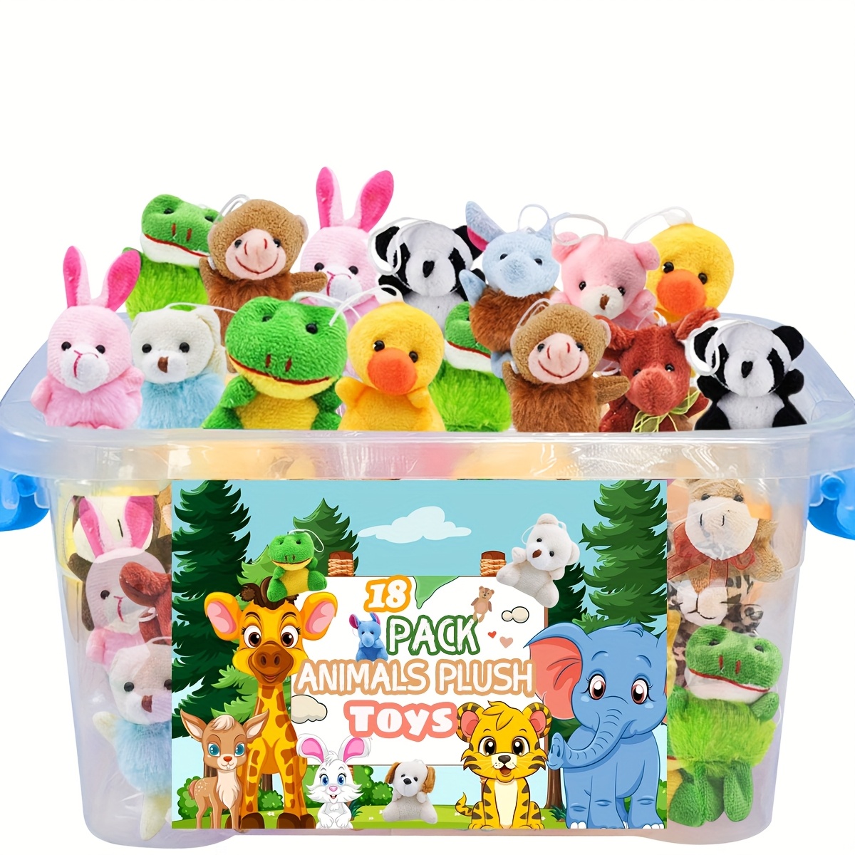 Mini Stuffed Animal Assortment - 50 Pc. 並行輸入品 Mini Plush Animal Assortment 50Pc - Toys - 50 Pieces