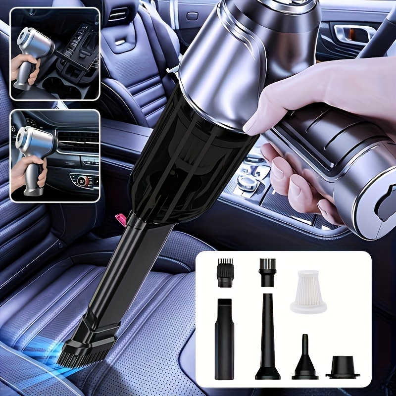 

High-suction Handheld Cordless Vacuum Cleaner - Usb Rechargeable, Quiet 7db, Ideal For Office Keyboards & Car Detailing