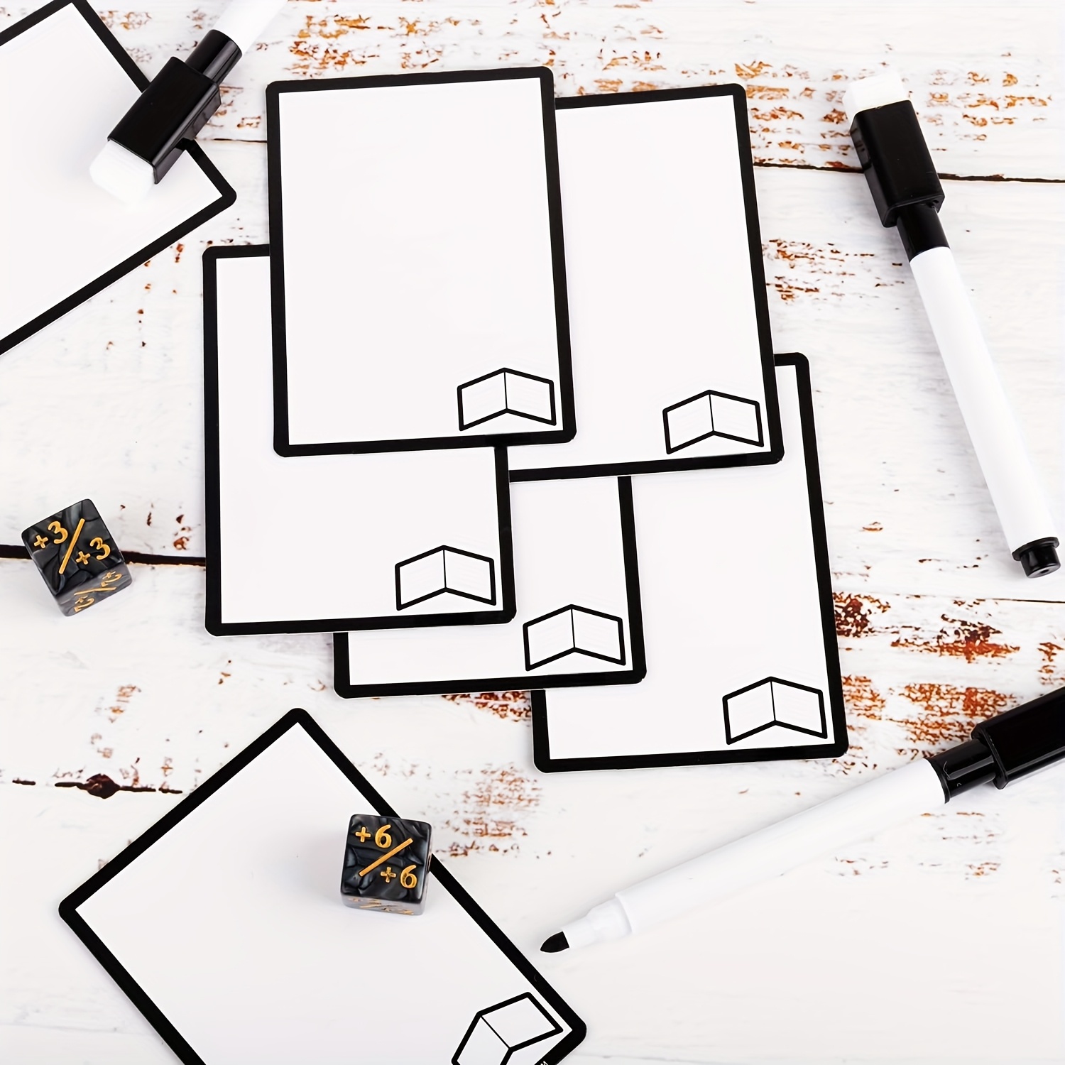 dry erase token cards mtg NerdTokens - Extra Thick Dry Erase Tokens for MTG main image 1