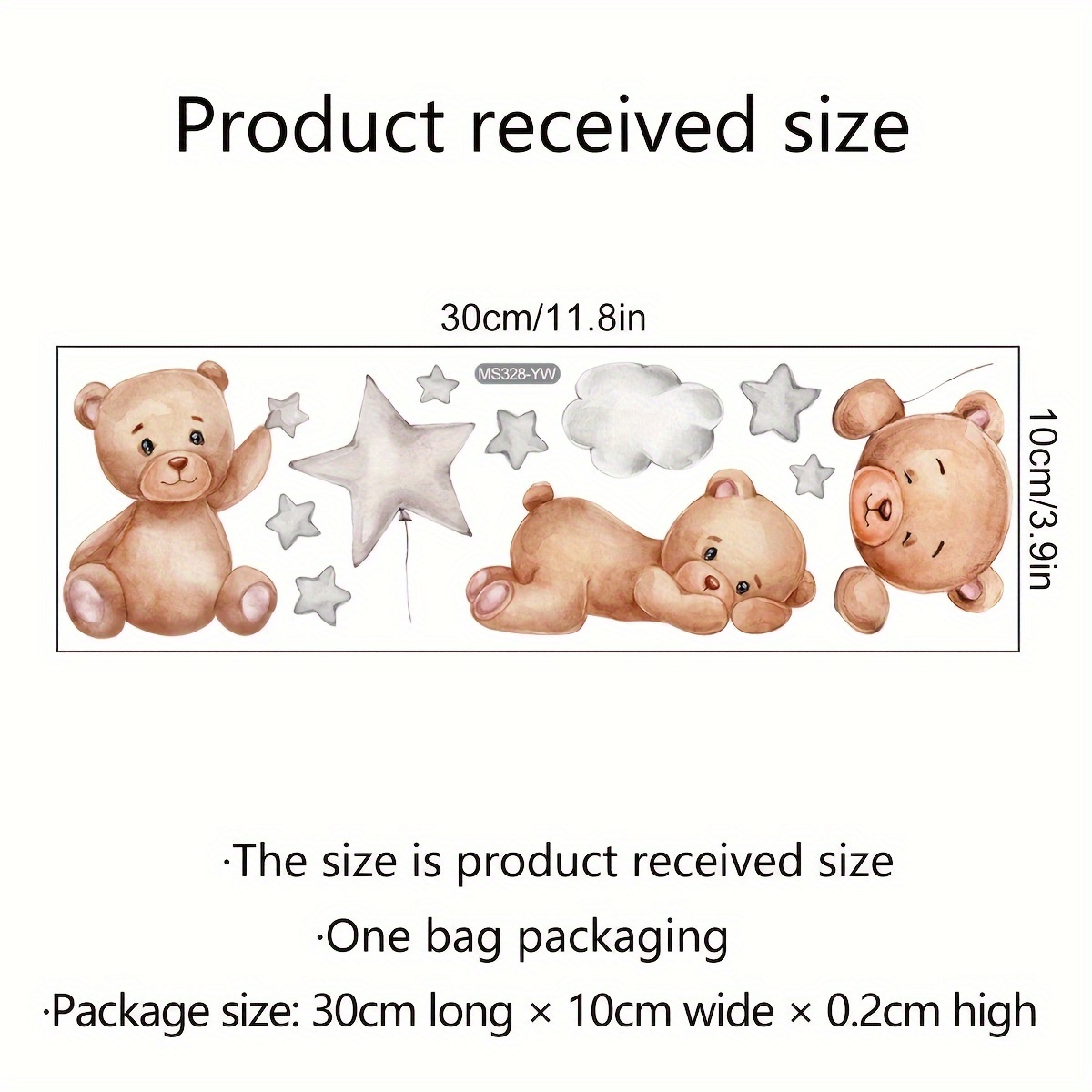 1 (10*30cm) Creative Switch Sticker Decorative Sticker Home Wall Sticker Living Room Bedroom Decoration Background Self-adhesive Wall Stickerms328-yw