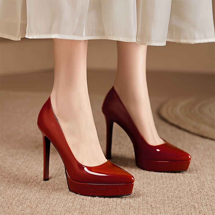 Damenschuhe Goldene High Heels Plateau Amazon Gold High Heels Top