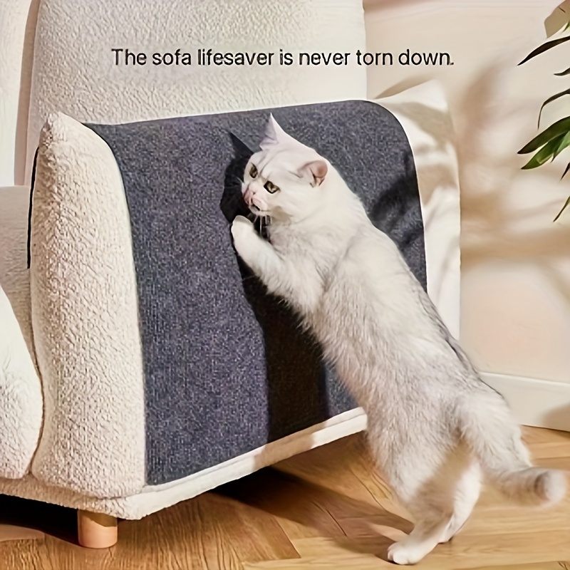 

Hairless Cat Scratching Post And , To Create A -proof Area For Sofas And Carpets, Vertical Wall Sticker