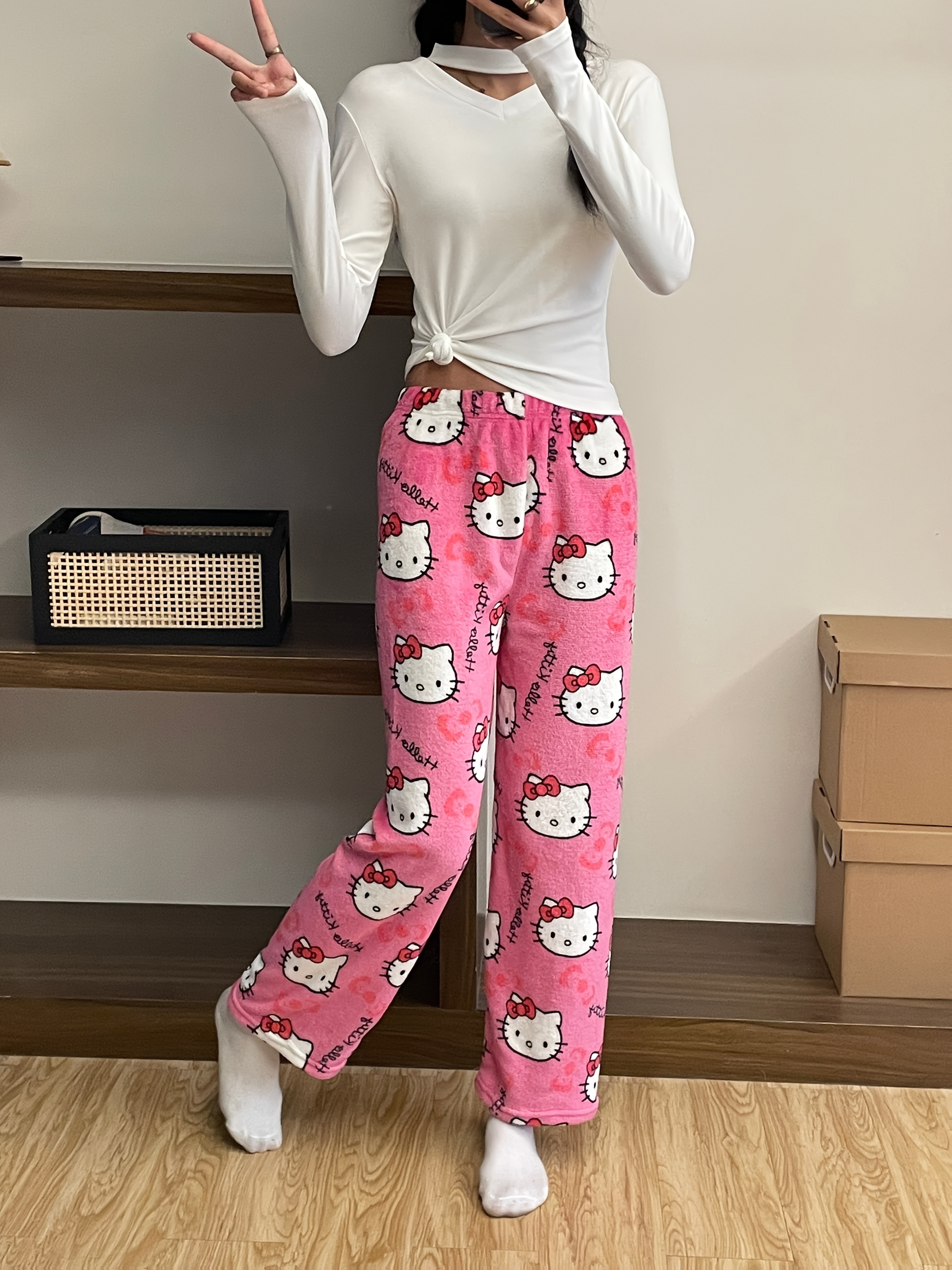 Pajama Pants Pantalon A Cuadros Pijama Pantalon Pijama Cuadros Verde Pantalón De Pijama En Franela Regular Fit  Verde Oscuro/Cuadros