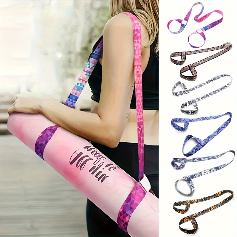 

Yoga And Pilates Stretching Strap With Adjustable Tension - Middle Level Resistance, Polyester Pull Rope For Women - Flexibility And Workout Enhancement Accessory For All Skill Levels