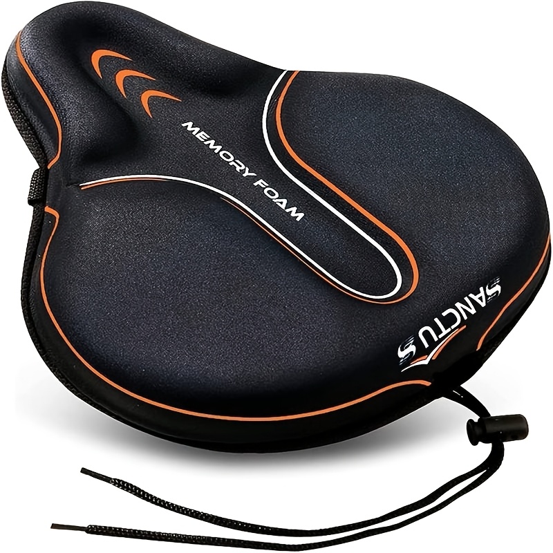 Stationary Bike Seat Cushion Tcheung Gel Bike Seat Cover 9x6