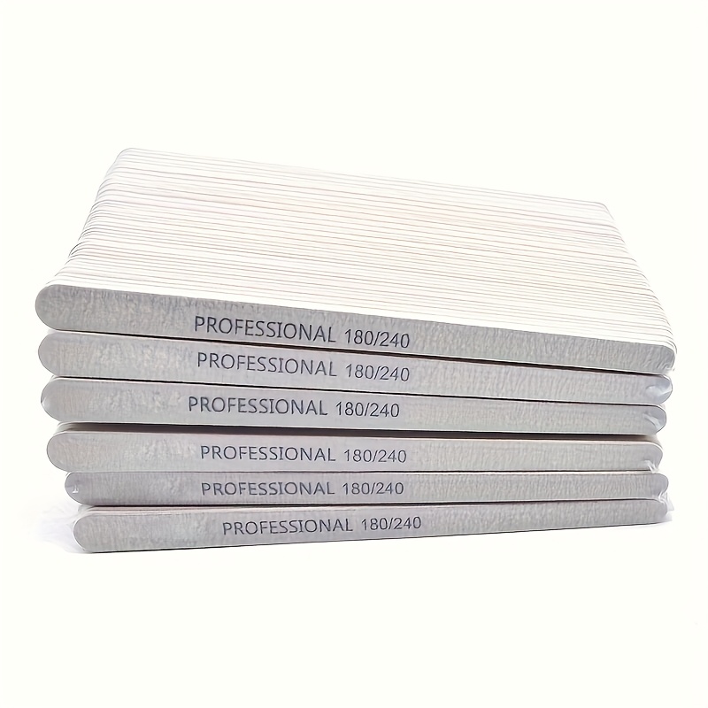 25pcs Professional Nail Tools, Double-Sided Sanding Strips