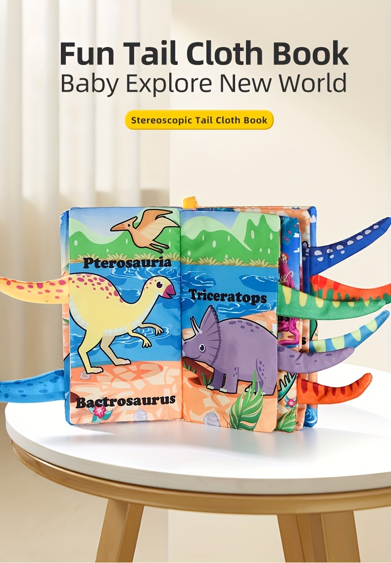 Early Education Baby Cloth Book Interactive Sensory Learning - Temu