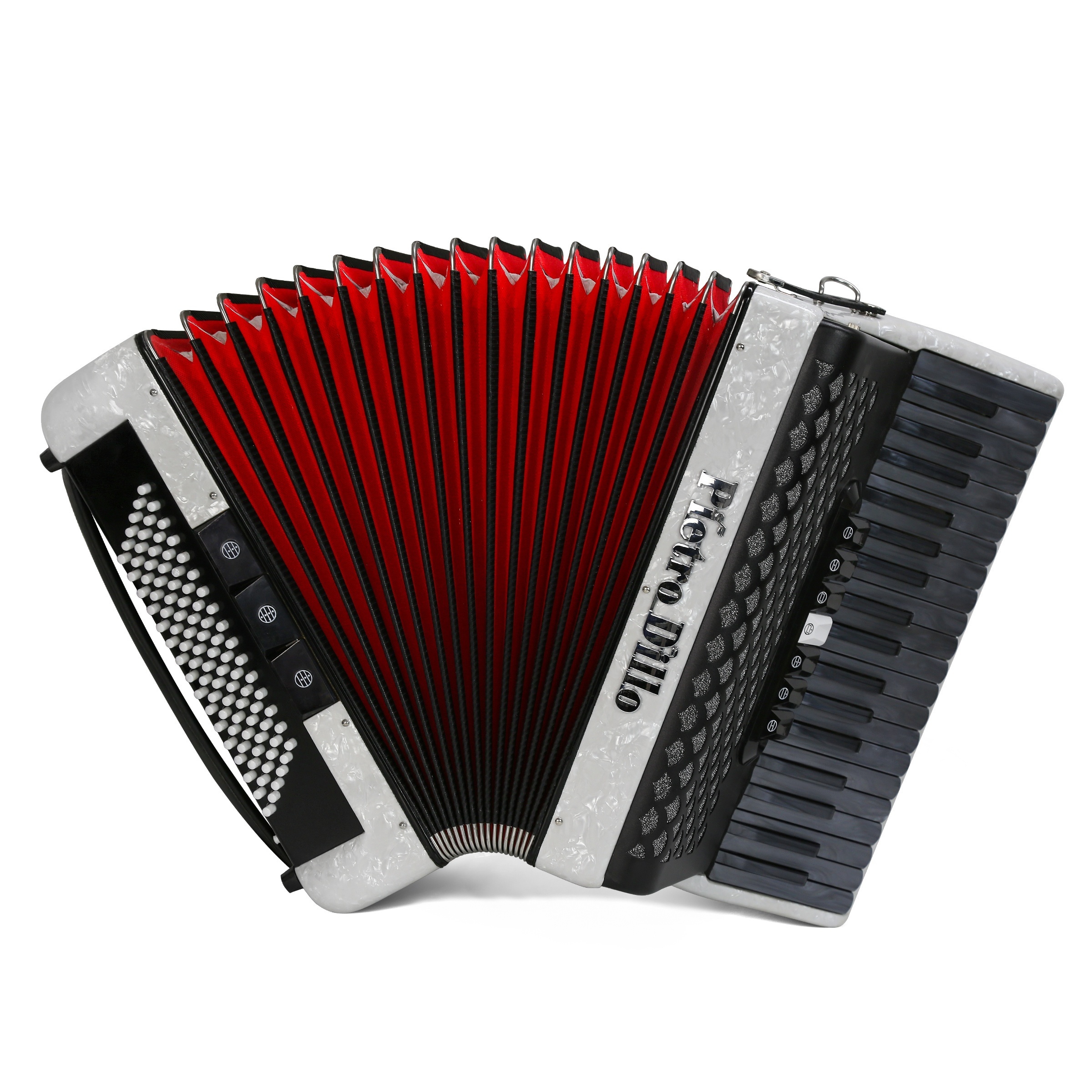 Hohner ブラボーⅢ96 アコーディオン 37キー Hohner ブラボーⅢ96 アコーディオン 37キー Piano Accordion Red