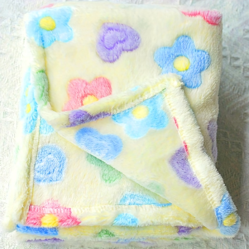 1pc Children's Blanket, Baby Flannel Blanket, Stroller Cover Blanket, Children's Blanket