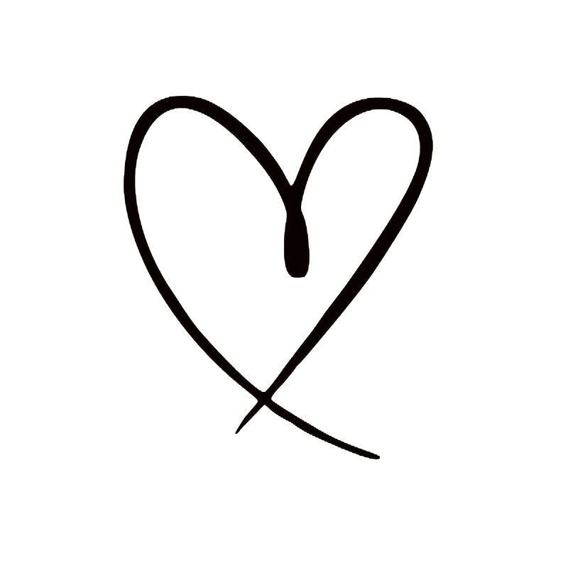 Heart Vinyl Decal Sticker Car Window Laptop Wall Car Sticker Car Decal