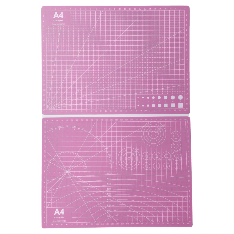 TEMU A4 Double-sided Cutting Mat For Scrapbooking, Desk Pad, 30*22cm, 1.2mm Thickness