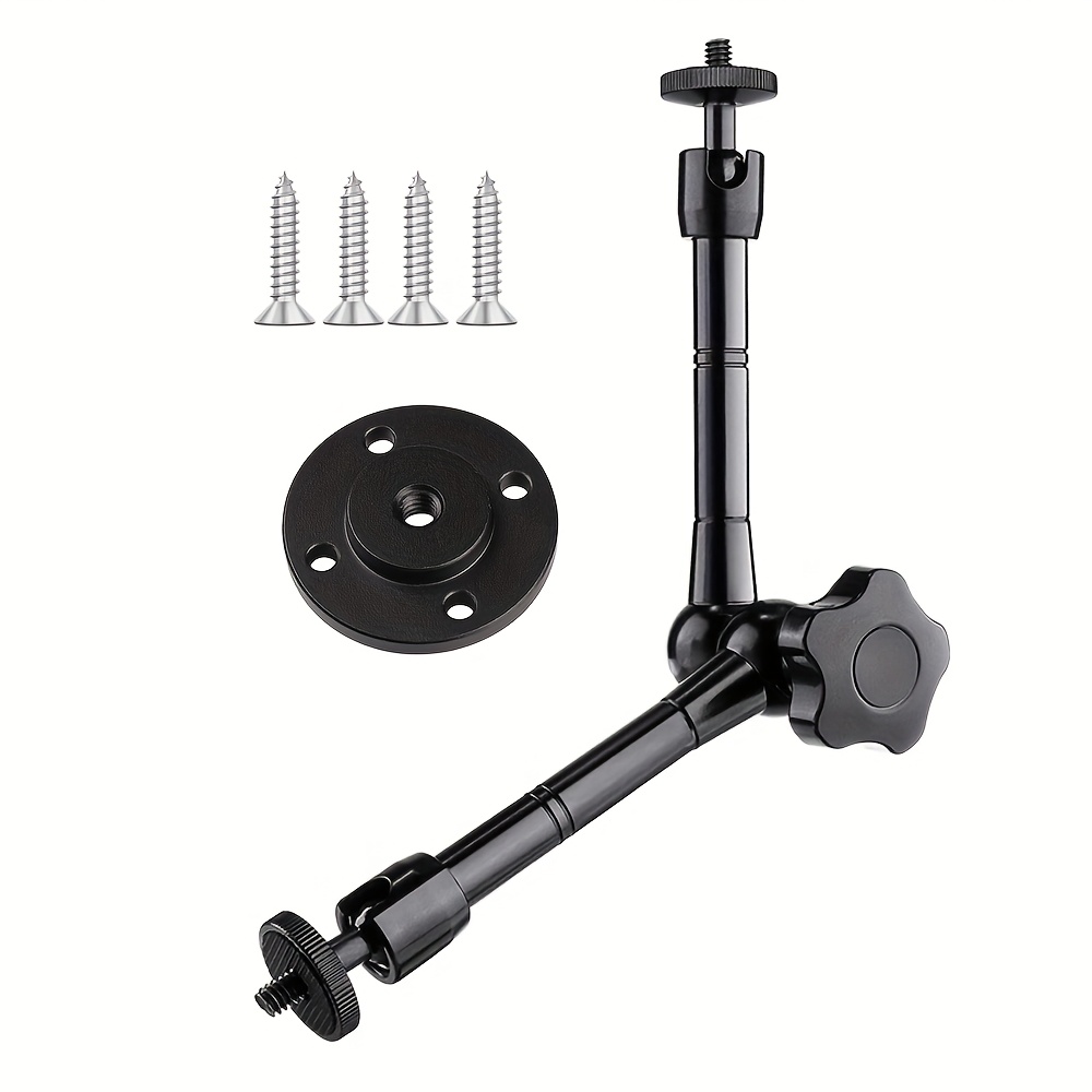 10 Inch Articulating Friction Magic Arm With Wall For Webcam Lcd Monitor Led Light Camera Rig