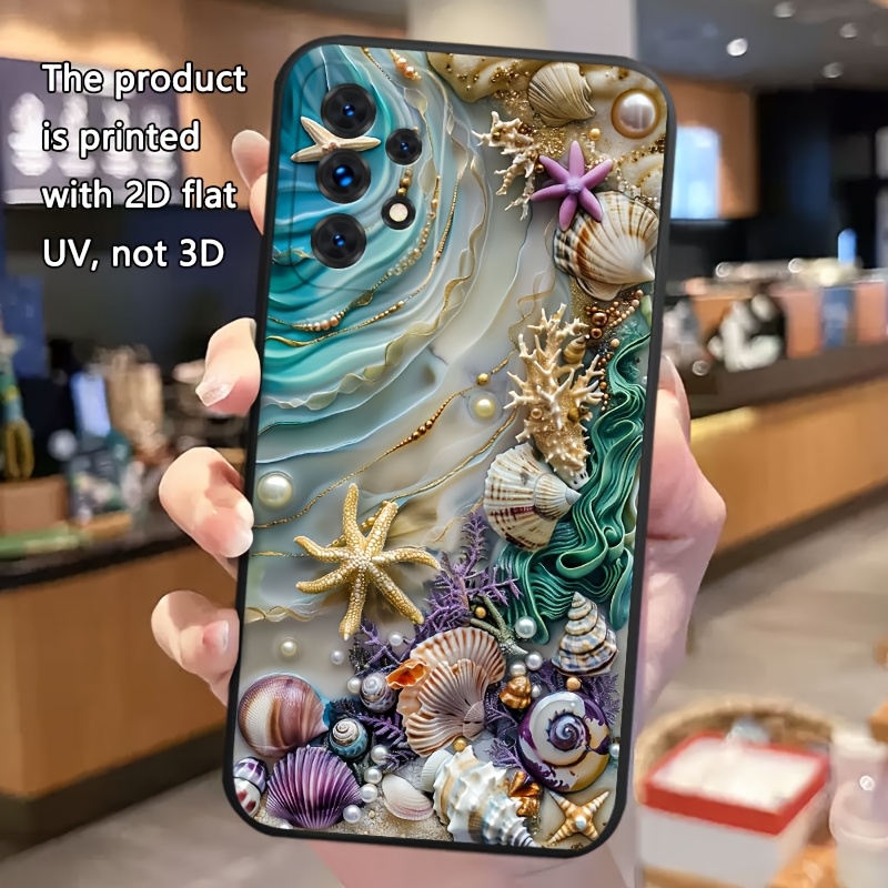 TEMU Phone Case: 2d Flat Phone Case Cover For Galaxy