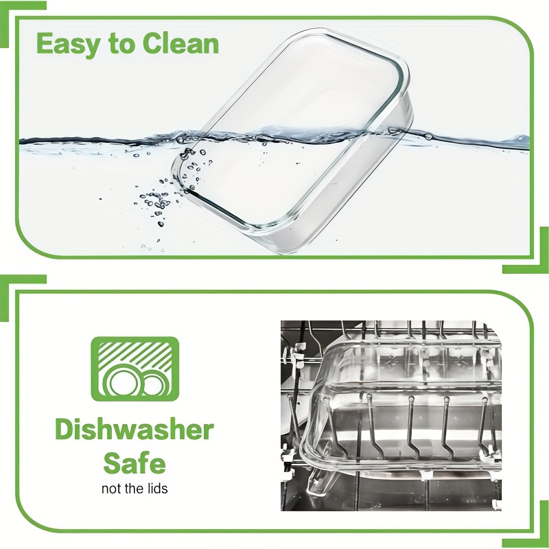 24 boîtes de conservation des aliments, ensemble de boîtes à lunch étanches pour le rangement de la cuisine, directement en provenance du entrepôt local, comprenant 12 récipients en verre + 12 couvercles, hermétiques et adaptés au congélateur, boîte à lunch en verre, convient pour l'organisation des armoires et de la cuisine