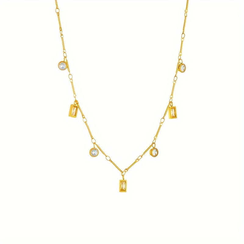 Simple, Niche, Fashionable, Fast, Round Pendant, Chain Accessory, Versatile, Exquisite, Compact Necklace