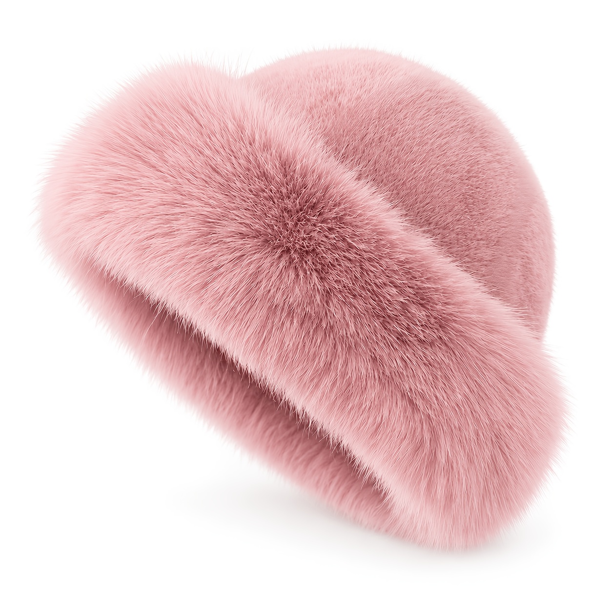 TEMU 1pc Meirunsen Fleece-lined Beanie Hat With Hook & Flaps - Thickened Windproof Warm Suitable For Outdoor, Winter, For - Use, Machine Washable