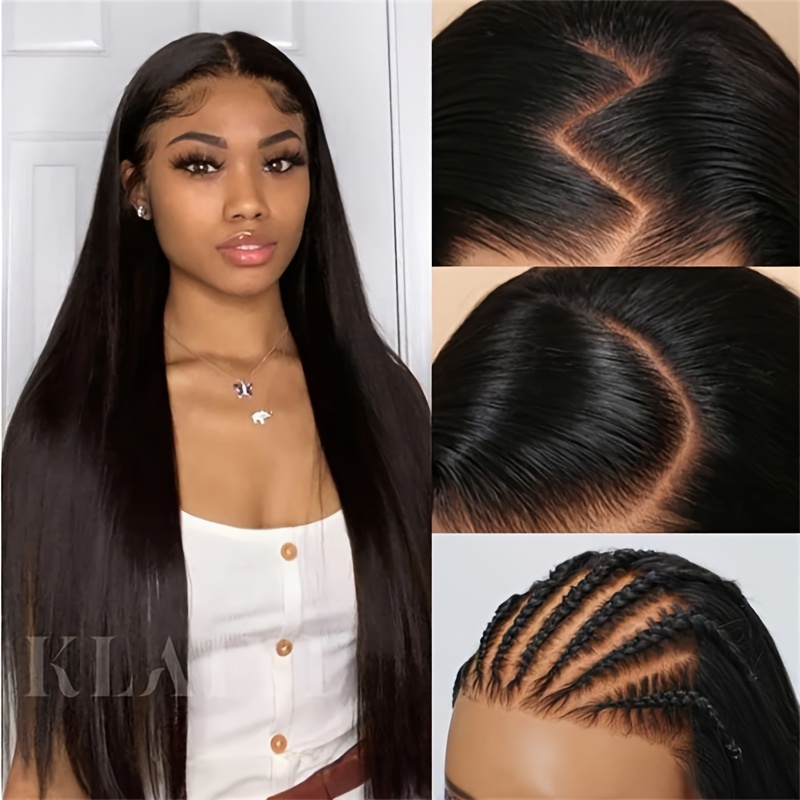 13x4 pre everything lace frontal wig Temu