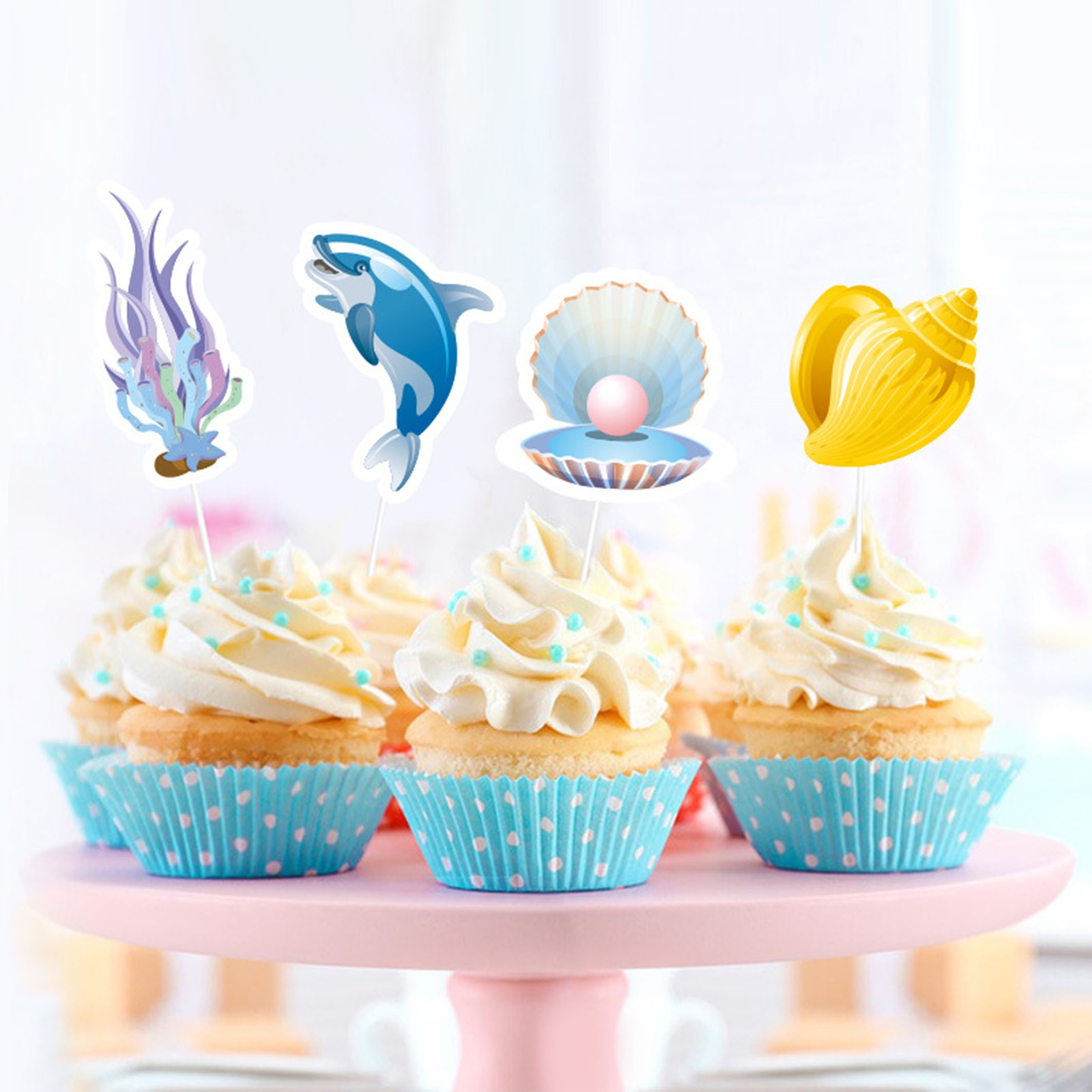 Little Fishy Cupcakes - Two Sisters