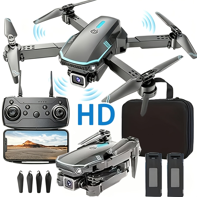 2026   upgrade   professional   dual cameras obstacle avoidance and brushless     with gps and return function 2 batteries ultra long   suitable for adults and beginners aerial photography