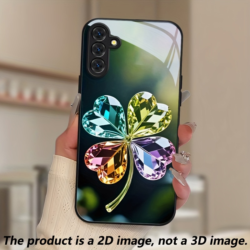 TEMU Phone Case - Tempered Glass Phone Case For For Galaxy S25 Edge S24 S23 S21 Fe S22 A56 A55 A54 A53 A52s A52 A36 A35 A34 A33 A32 A26 A25 A24 A23