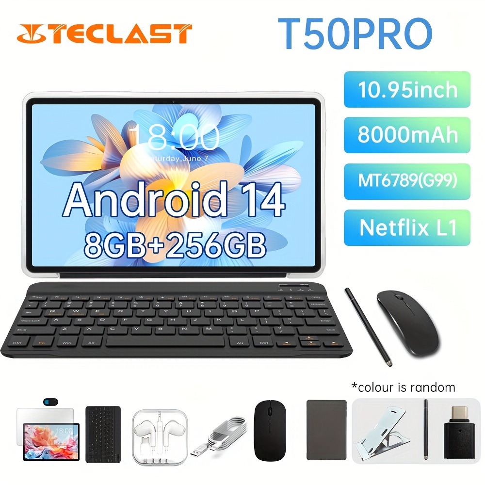 Teclast T50 Tablet Pc 2k Incell Screen 8gb 256gb Rom 1tb - Temu Canada