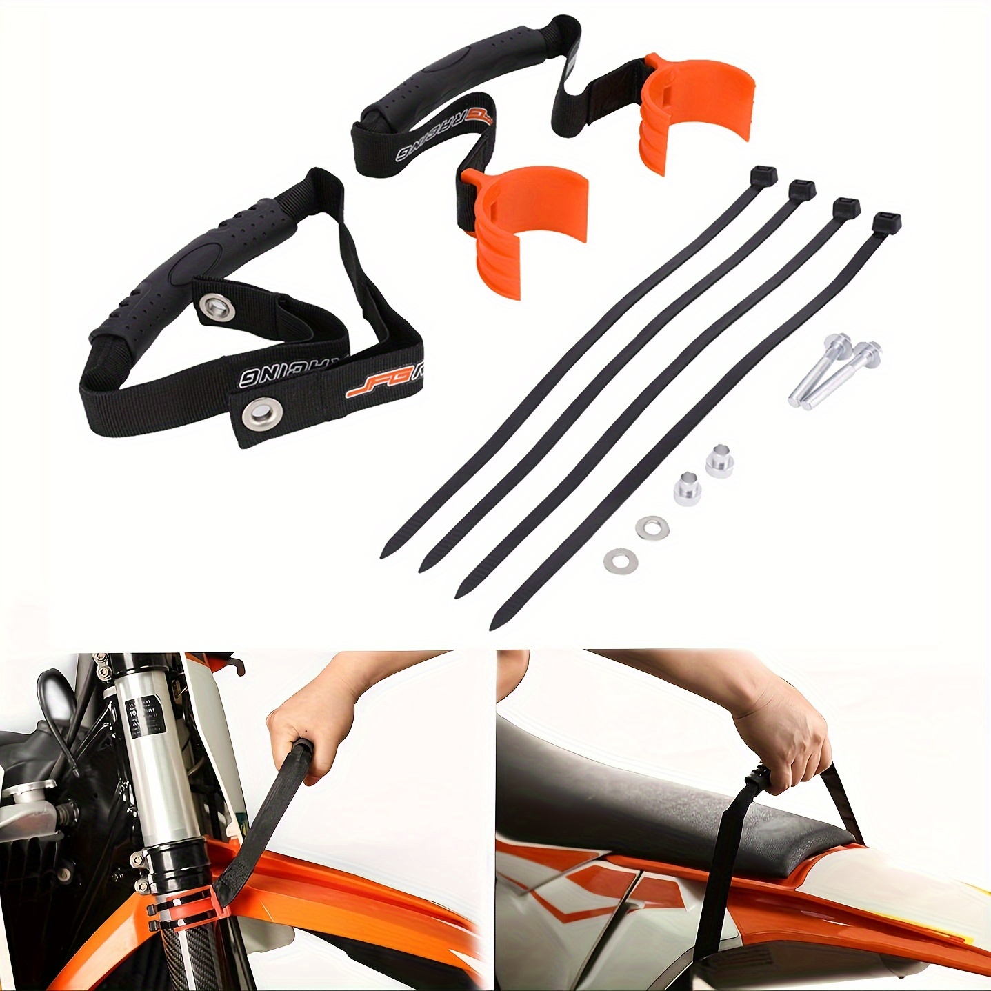 Bike Tape For Handlebars Portable Traction Rope, Tow Ropes, And