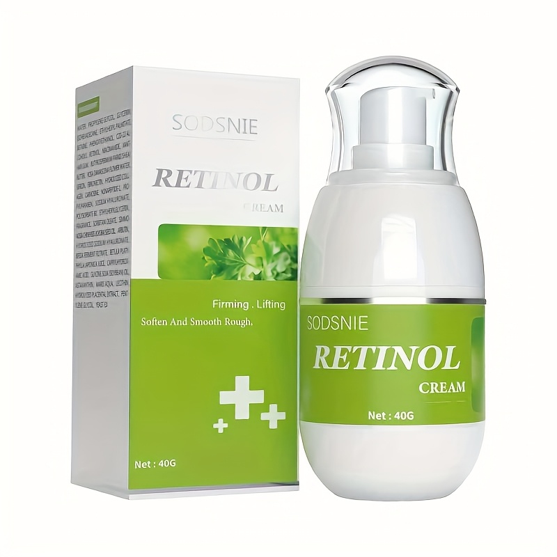 Image of Retinol Moisturizing Cream, With Collagen And Hyaluronic Acid, Smooth Firming Skin, For Women And Men, Night And Day Moisturizer