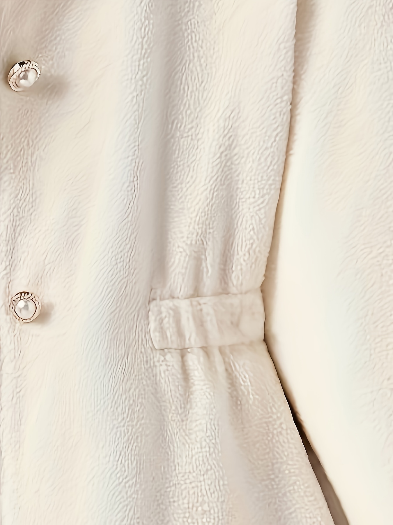 Girls' Lightweight Spring/Autumn Jacket with Plush Collar