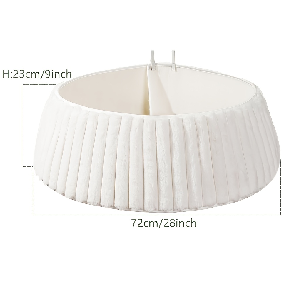 julgrans vit lyxig plysch fuskpäls julgran - Temu Sweden