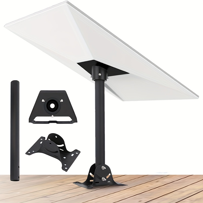 Support de toit Starlink Gen 3, Kit de montage Starlink réglable, Support de poteau Starlink amélioré et robuste, Adaptateur de tuyau pivot compatible avec la standard V3 Gen3 Starlink