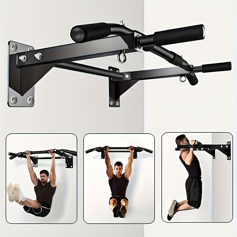 Adjustable Wall & Doorway Pull Up Bar, Door Mounted Chin Up Bar, Home Fitness Pull-up Support Frame