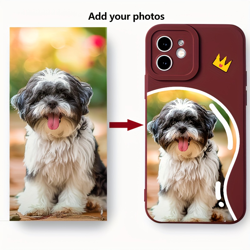 

Phone Cases For Iphone 15 14 13 12 11 Pro Max Xr Xs X 8 7 Plus Se 2020, Cell Phone Cases Picture, Phone Case With Photo Of Birthday Couple Family Pets And Dogs
