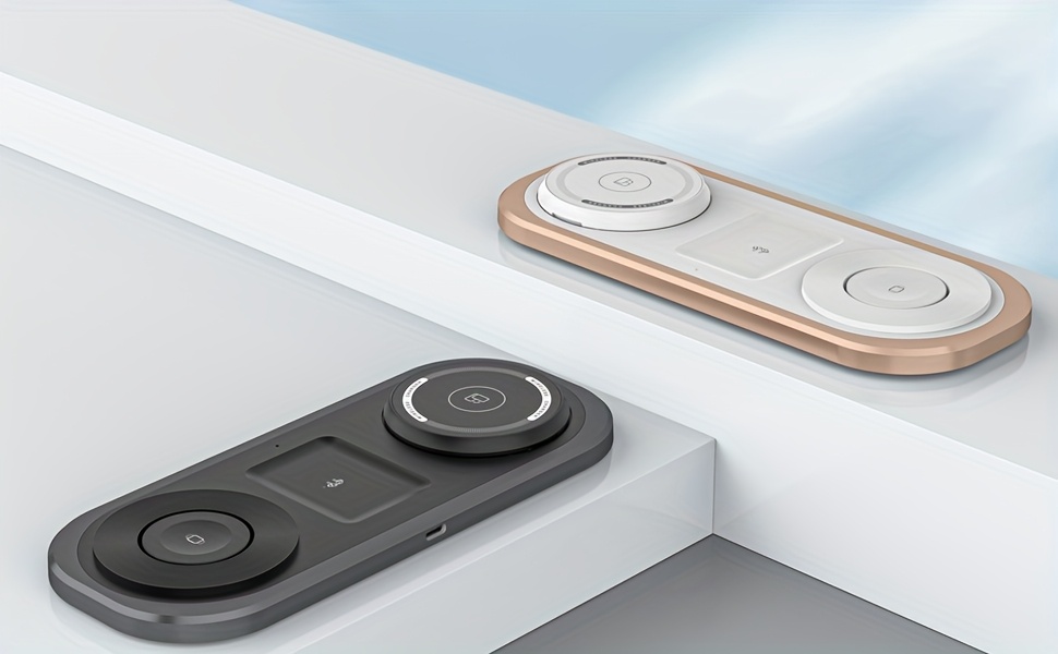 3 in 1 wireless charger for iphone foldable charging station compatible with iphone 16 15 14 13 12 pro max pro   suitable for iwatch 10   se 6 5     ultra fits pro 2 3 4 Product details 3