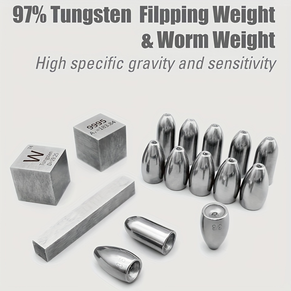 Tungsten Bullet Weights - Temu Canada