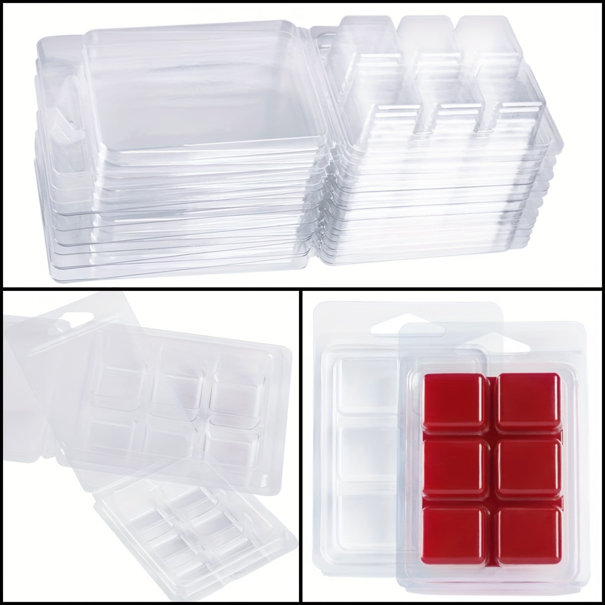 

100 Pieces Square Blister Mold