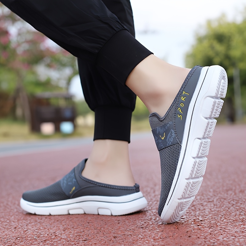 Fashion Mule Shoes Mens Half Shoes For Men Leather Shoes Mens