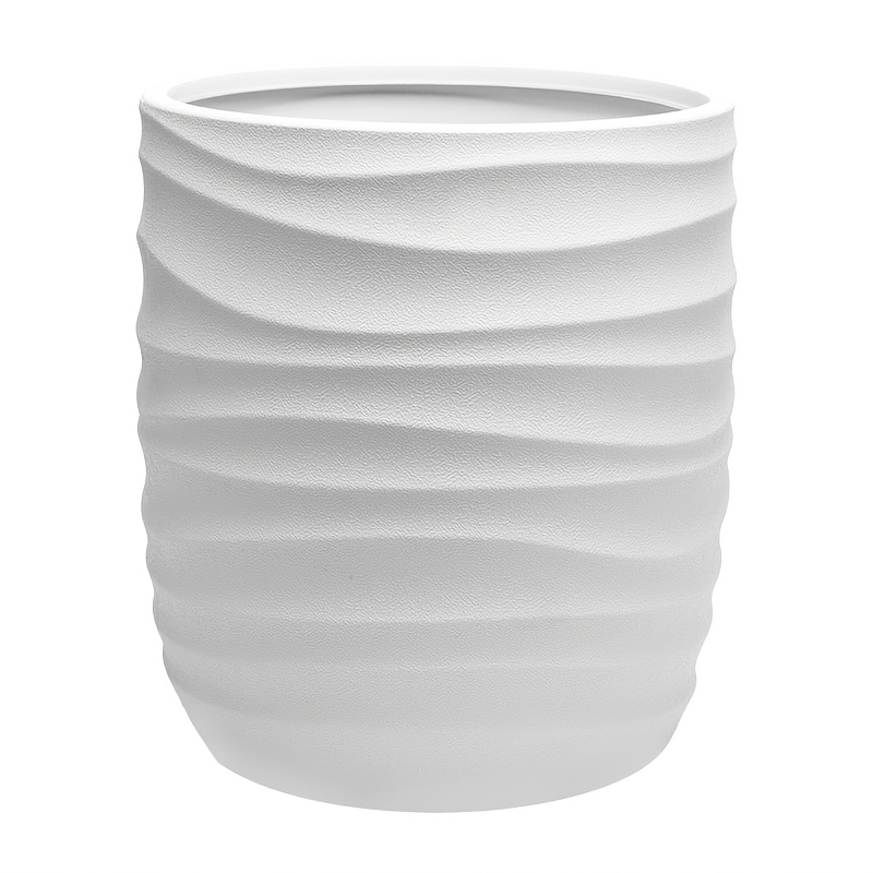 1pc small sized minimalist european style tall garden planter with   texture suitable for indoor outdoor floor standing planting of   ideal for   living rooms courtyards   hotels home decor
